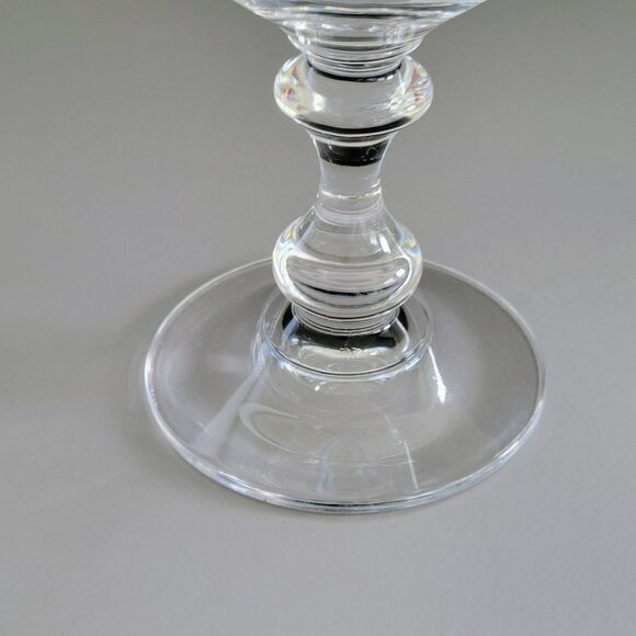 Mikasa French Countryside Water Goblet Set of 2, Clear Optic Design Discontinued - Picture 4 of 8